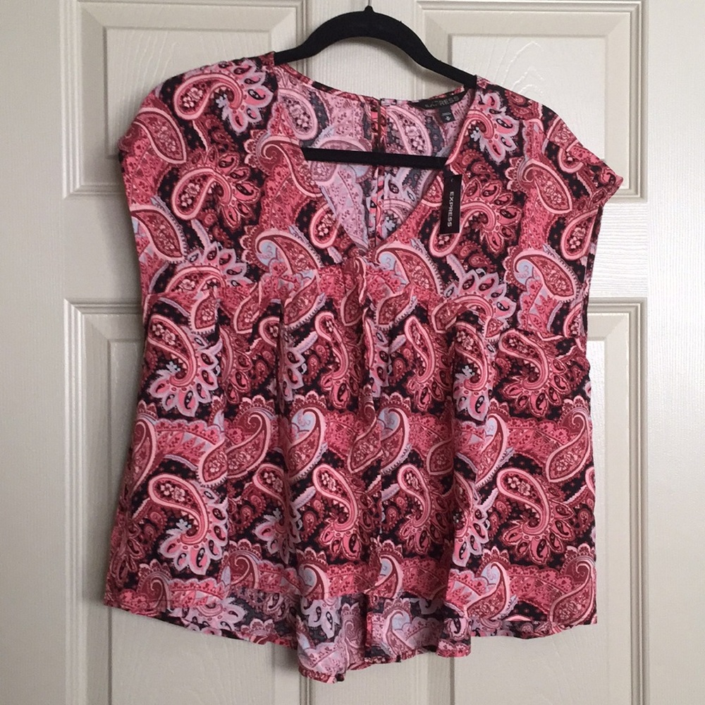 Express Tie Back Top. Size M. NWT